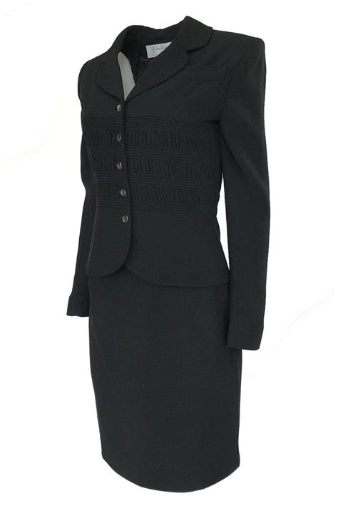 christian dior black suit|More.